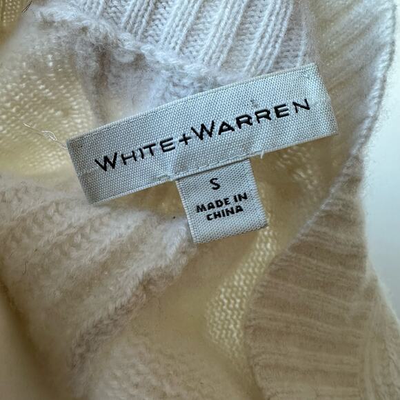 White + Warren 100% Cashmere Sweater - Size Small - Picture 2 of 9